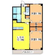 アメニティ御薗宇壱番館の間取り画像