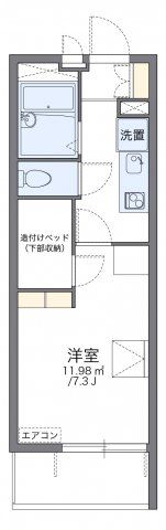 レオパレスアンテルブルグⅡの間取り画像