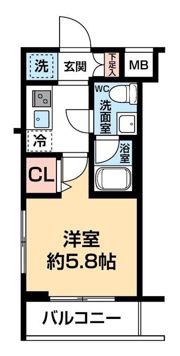 ARCOBALENO KAWASAKI WESTの間取り画像