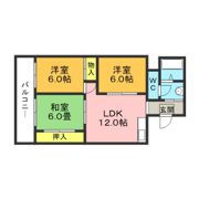 センタービル飯塚の間取り画像