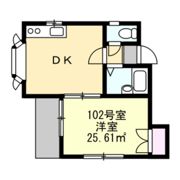 egao本厚木の間取り画像