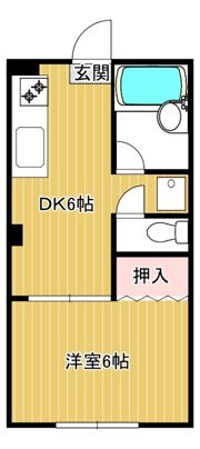 ジュネス立野の間取り画像