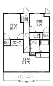 メディオ初生壱番館の間取り画像
