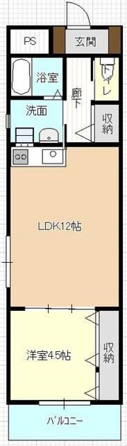 アステール岩神の間取り画像