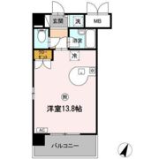 ドゥ・エ・クレア東雲の間取り画像