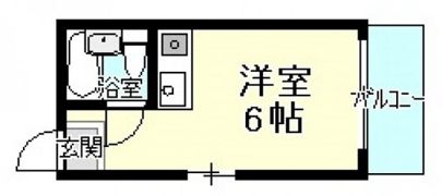 メゾンド長束1の間取り画像