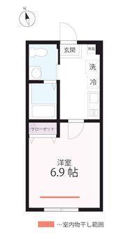 QUIET CRAB HOUSE 野島公園B号棟（仮）の間取り画像