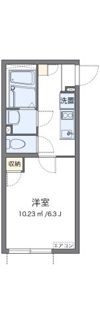クレイノ新町西の間取り画像