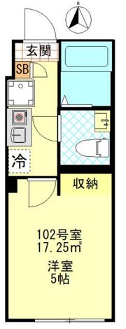 フィーカ板橋の間取り画像