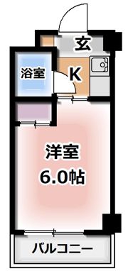 エクセレント忍ヶ丘の間取り画像