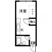 フレンドハイツの間取り画像