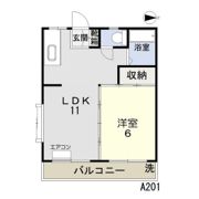 プランドール西市の間取り画像