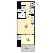 S-RESIDENCE中新町avelisの間取り画像