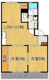 ニューハイツ赤坂の間取り画像