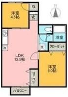 グリーンコーポの間取り画像