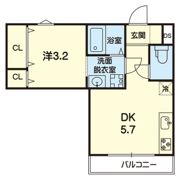 olive新町 弐番館の間取り画像