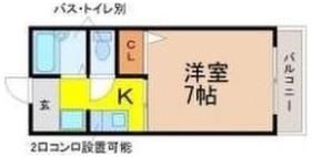コーポ・エイトの間取り画像