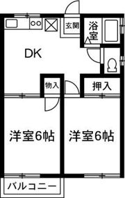 ファミーユカワイの間取り画像