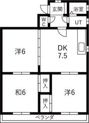 シンアイビルの間取り画像