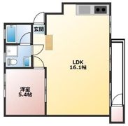 杉田コーポA棟の間取り画像