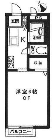 ウィステリアⅡの間取り画像