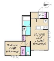 Little forest KAMIKITAZAWAの間取り画像