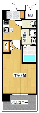 W.O.B.UMEDAの間取り画像