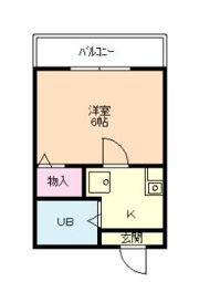 ヴァン・キャッスルAの間取り画像