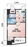 エイペックス大手通の間取り画像