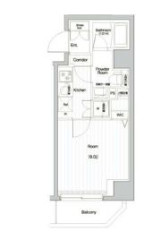 PREMIUM CUBE 関内の間取り画像