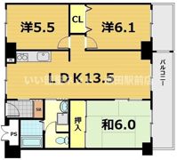 ミシガンハウス浜大津の間取り画像
