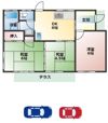 藤﨑（平松）貸家2の間取り画像