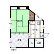 京急本線 上大岡 バス10分 バス停 水道橋下 停歩2分 貸マンションの間取り画像