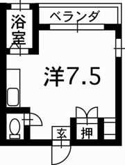 フローラル新屋敷の間取り画像