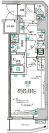 ディアレイシャス横浜サウスパレスの間取り画像