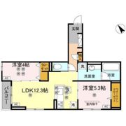 タウン庚午北の間取り画像