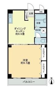フィネス新開の間取り画像