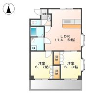 DearCoatamourⅡの間取り画像