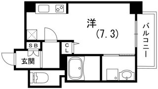 SDグランツ神戸駅前の間取り画像