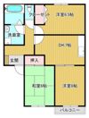 ヴィラソレイユ陵南Ⅱ-Bの間取り画像