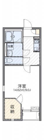 レオネクスト角小林Ⅱの間取り画像