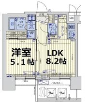 スワンズシティ梅田シエロの間取り画像