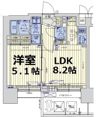 スワンズシティ梅田シエロの間取り画像
