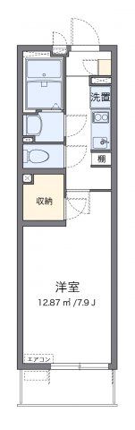 クレイノWEST八潮の間取り画像