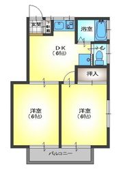 ハイツ上大岡の間取り画像