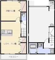 ガレリアTsuboiの間取り画像