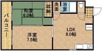 エスポワールの間取り画像