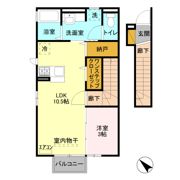 プレシャス Aの間取り画像