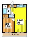 カーサヒビヤの間取り画像