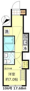 ベルエクラ阿佐ヶ谷の間取り画像
